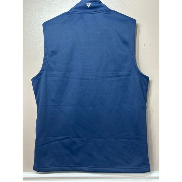 NWOT Levelwear Milo Golf Dark Blue Quilted Insulated Vest Men's Medium - Picture 12 of 12